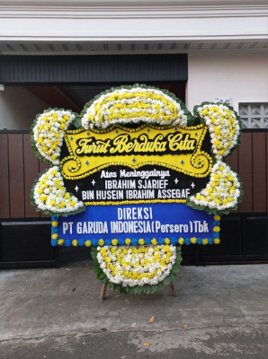 Papan Bunga Duka di Duri Kosambi