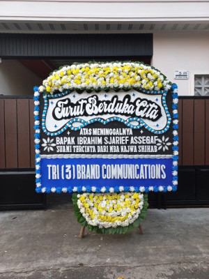 Papan Bunga Duka di Duri Kosambi